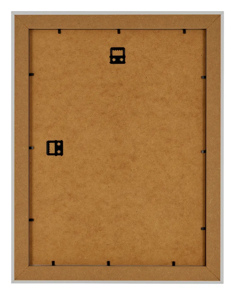 Bilderrahmen 75x98 cm - Weiß Gemasert - MDF - Como