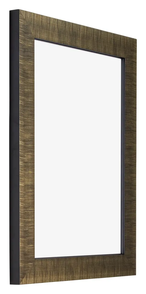 Bilderrahmen 75x98cm Champagner Gebürstet Holz Leeds