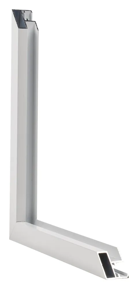 Bilderrahmen 75x98cm Weiß Aluminium Virginia