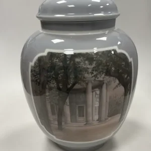 Bing og Grøndahl Unika Vase - Amalienborg og Eremitagen No. 271 af Sophus Jensen
