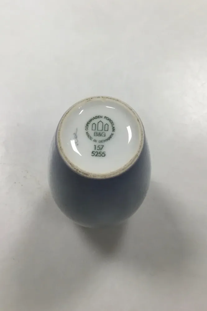 Bing & Grondahl Jugendstil-Vase mit Maiglöckchen Nr. 157 / 5255