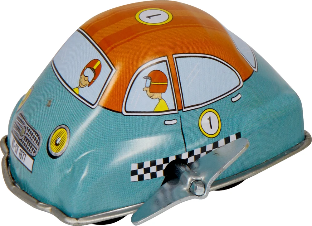 Blech-Spielauto zum Aufziehen - Bunte Geschenke, sort.