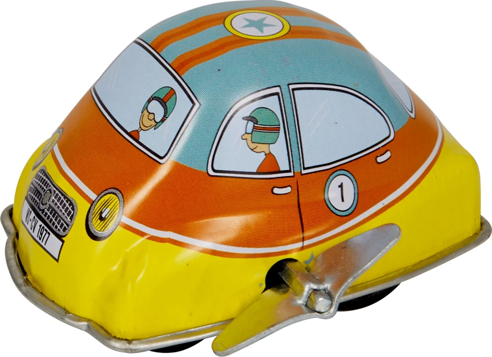 Blech-Spielauto zum Aufziehen - Bunte Geschenke, sort.
