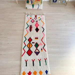 Bunter Berber-Flurläufer 84 x 251 cm - Nr. 2374