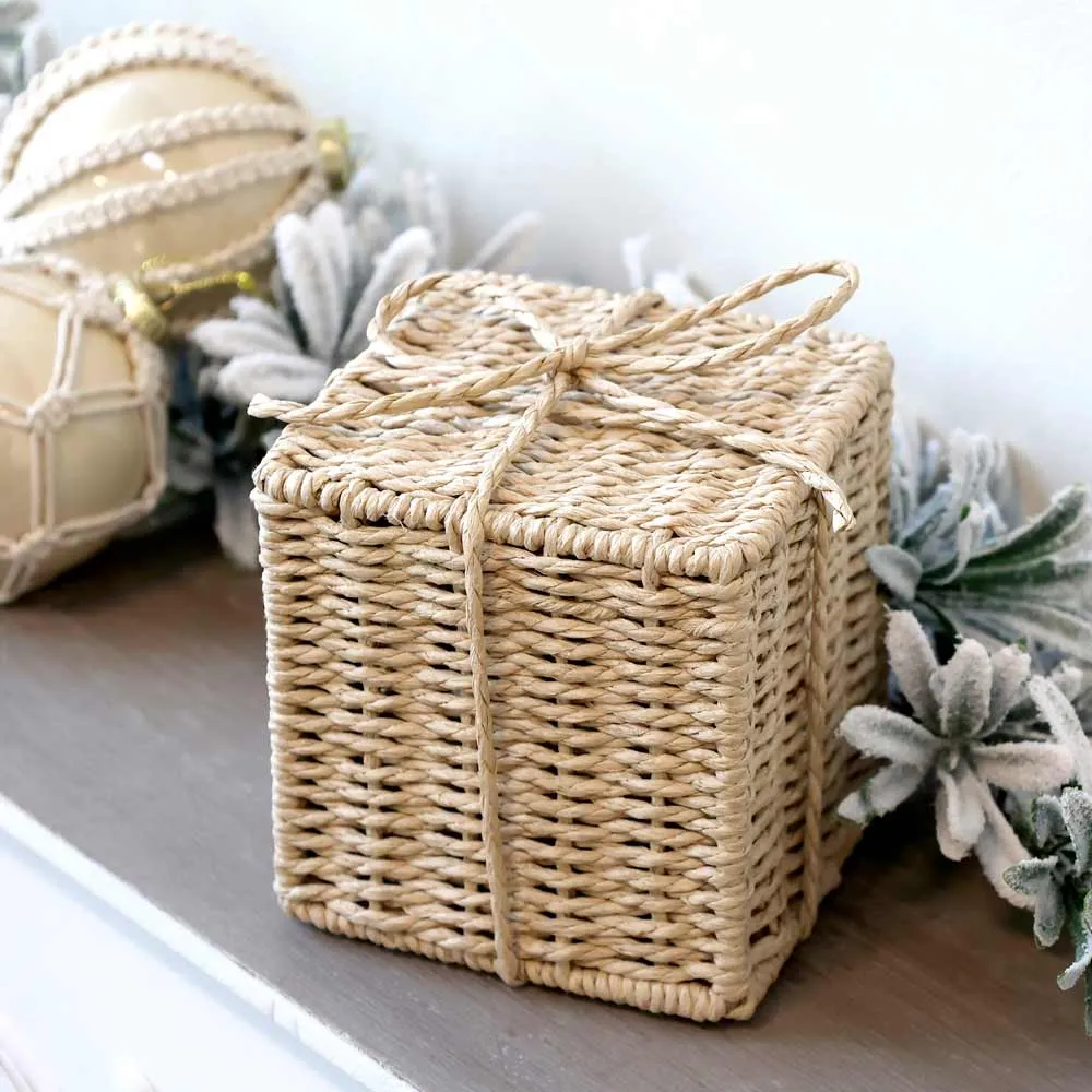Chic Antique - Geschenk Deko geflochten