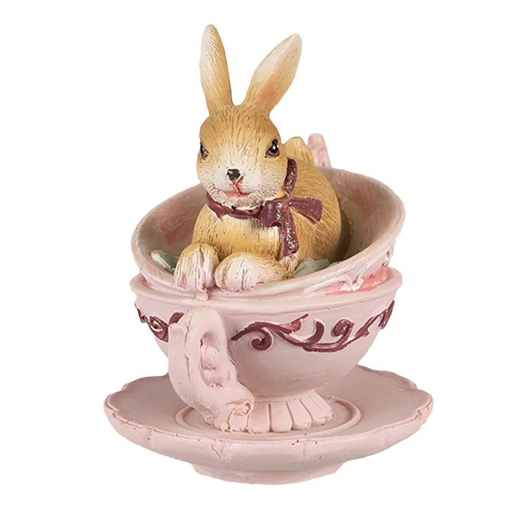 Clayre & Eef - Hase Tassen Rosa
