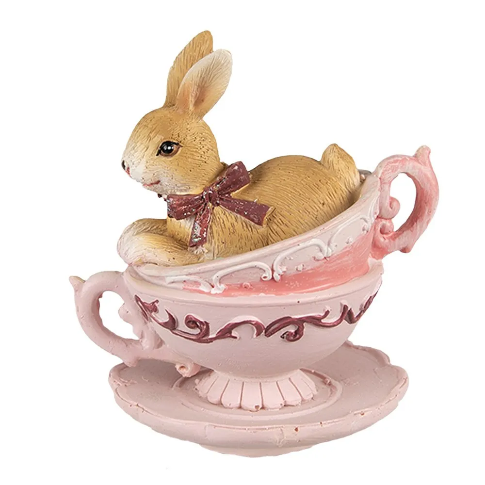 Clayre & Eef - Hase Tassen Rosa