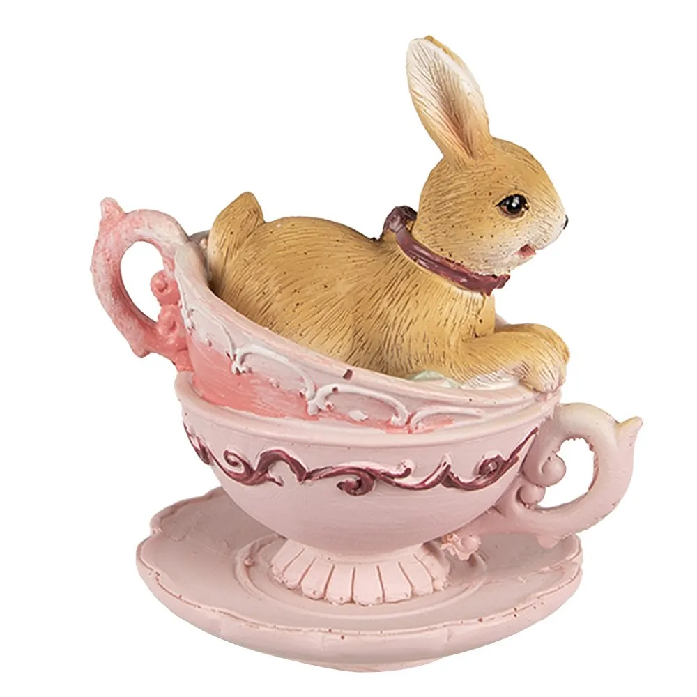 Clayre & Eef - Hase Tassen Rosa