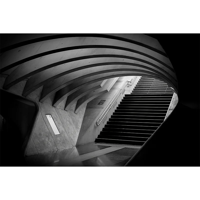 Dekorative 3D-Tunnel-Wandbild-Tapete, Kunst-Wandverkleidung aus Vliesstoff für Besprechungsräume Clearhalo