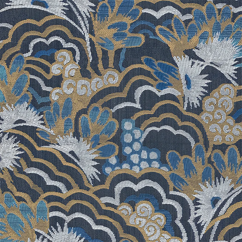 Fleckabweisender Wandaufkleber mit geschnitzten Blüten, individuell bedruckte japanische Wandkunst für die Küche Clearhalo