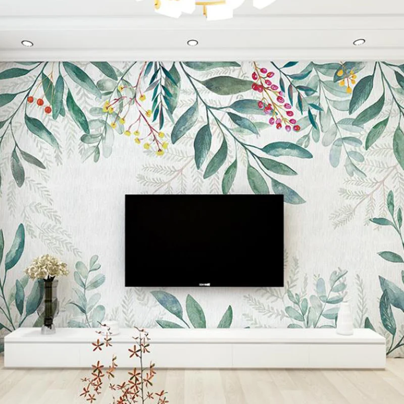 Foto-Stil-Pflanzen-Wandbild Originalgröße, Wandverkleidung für das Wohnzimmer, nach Maß gefertigt Clearhalo