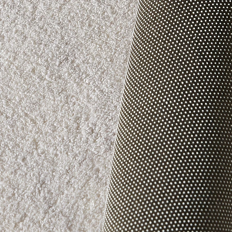 Grauer Schlafzimmerteppich, moderner, abstrakt bedruckter Flächenteppich, Polyester, rutschfeste Rückseite, waschbarer Inn...