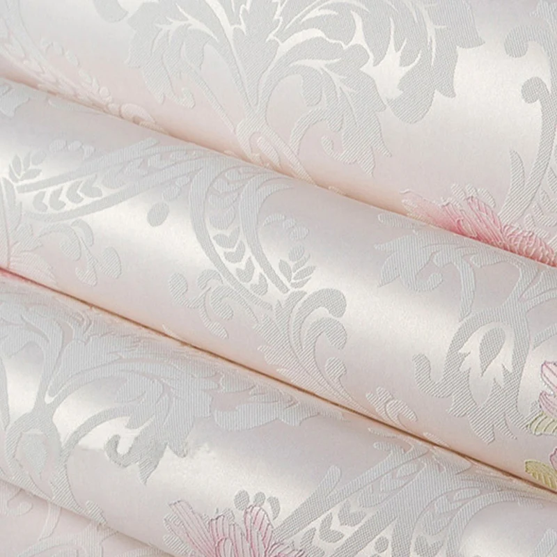 Helle, romantische, frisch geprägte Blumenmuster-Tapete, 33 Fuß x 20,5 Zoll, nicht geklebt Clearhalo