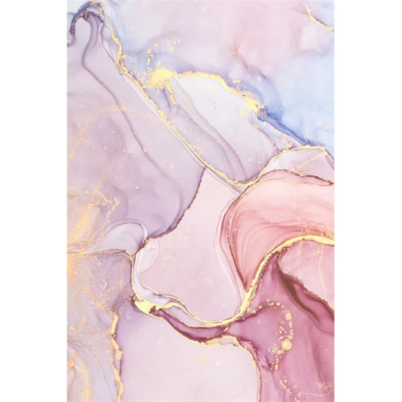 Lila und rosa moderner Teppich aus Polyester mit Aquarelldruck, maschinenwaschbarer, rutschfester Teppich für das Wohnzimm...