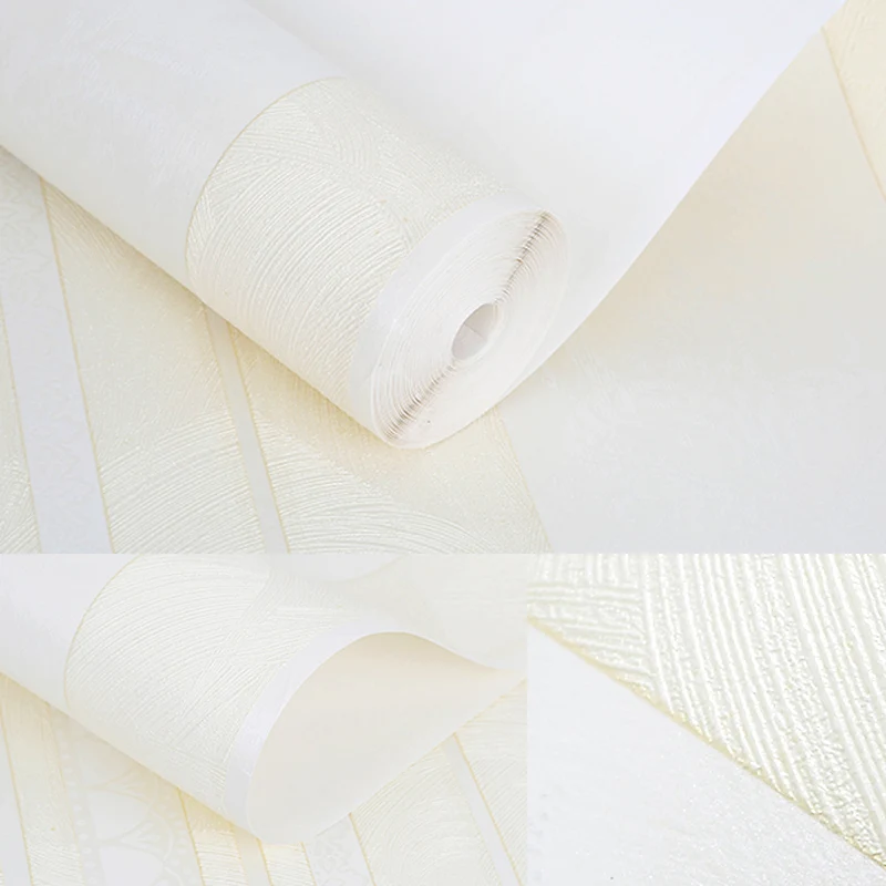 Medaillon- und Streifentapete, pastellfarbene Vintage-Wandverkleidung für Akzentwände Clearhalo