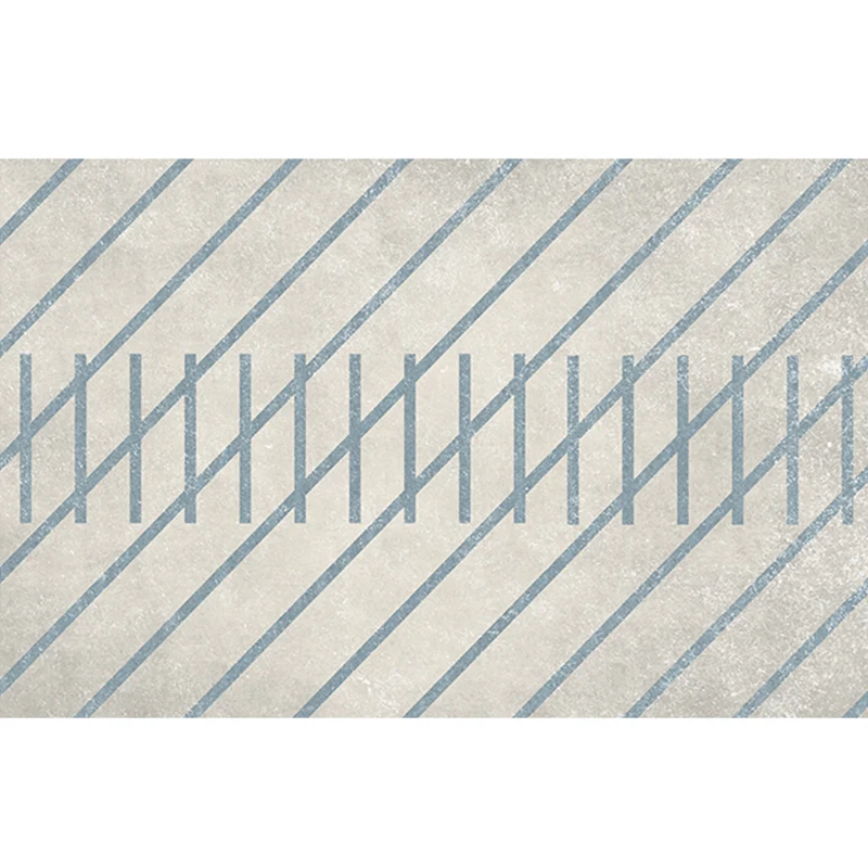 Mehrfarbiger geometrischer Retro-Teppich aus Baumwollmischung, marokkanischer Teppich, haustierfreundlich, maschinenwaschb...