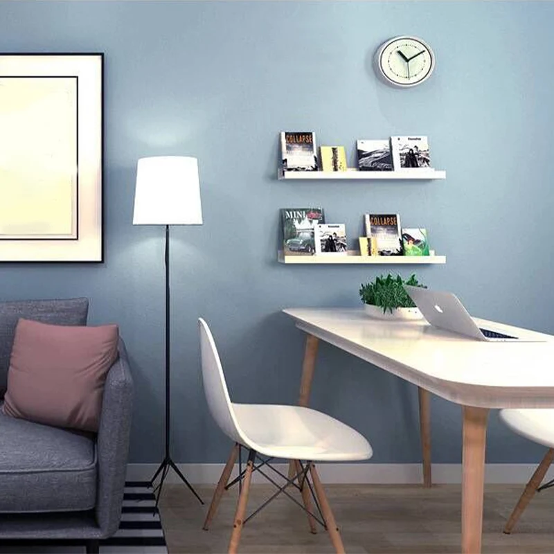 Minimalistische rote, nicht geklebte Tapete für Café und Esszimmer, 31 Fuß x 20,5 Zoll Clearhalo