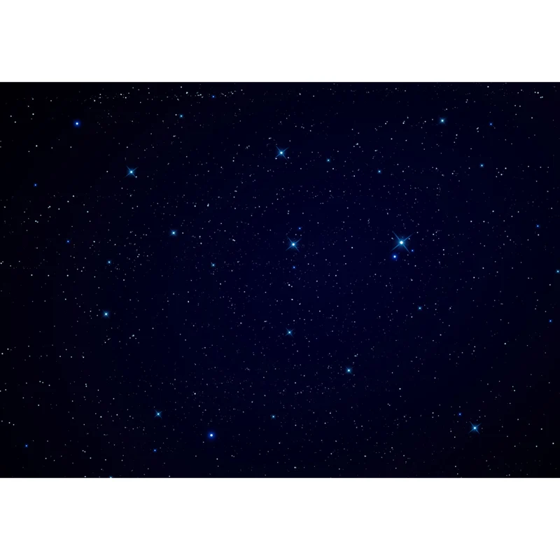 Modernes spärliches Sternenhimmel-Wandbild für das Wohnzimmer, individuelle Wandverkleidung dunkler Farbe Clearhalo