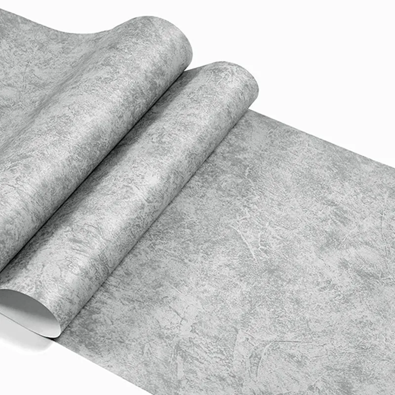 Nicht verklebte Tapete mit Nordic-Zementeffekt, 33' x 20,5" Clearhalo