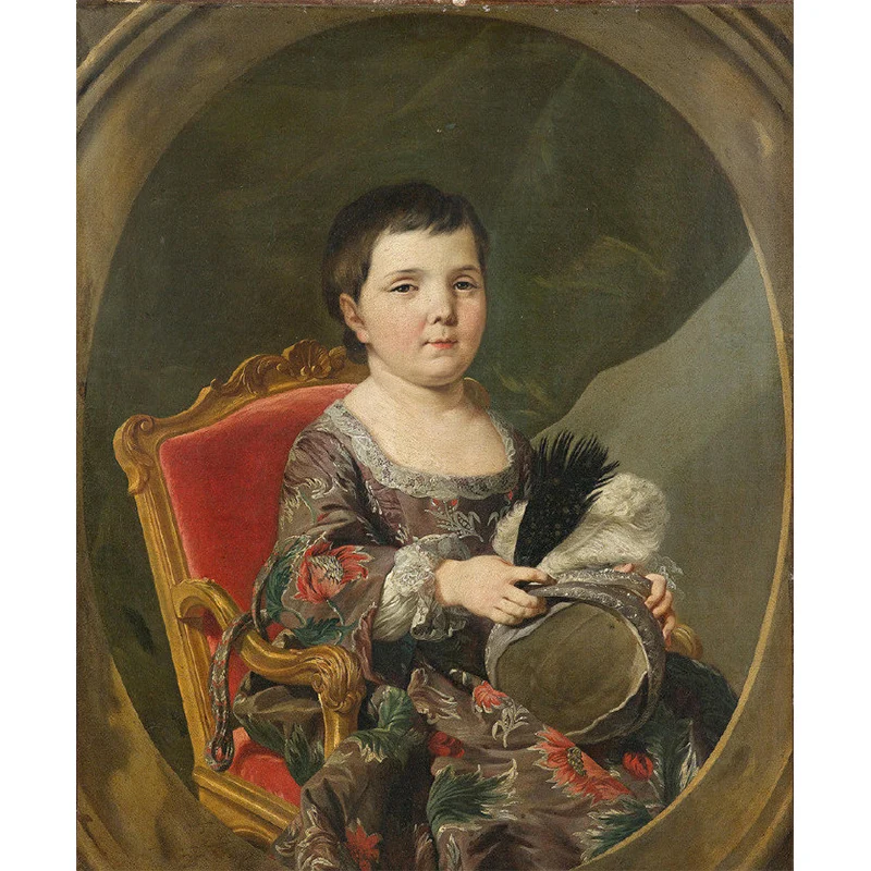 Riesiges traditionelles Wanddekor Braun, Wandaufkleber „Decent Girl“, nach Maß gefertigt Clearhalo