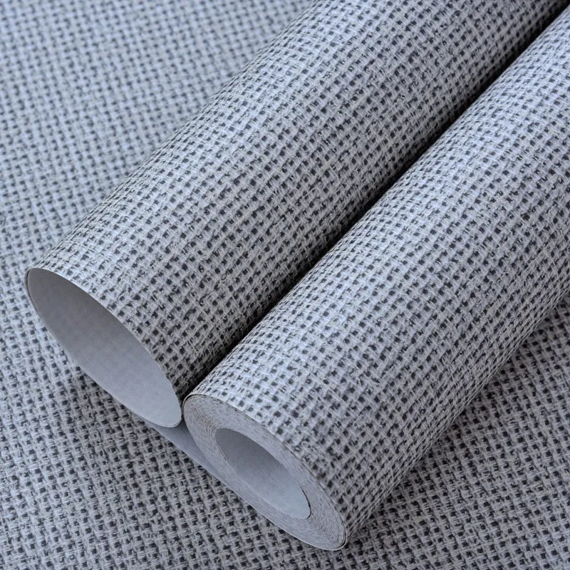 Tapete mit gekreuztem Rattan-Effekt, helle japanische Wanddekoration für Schlafzimmer Clearhalo