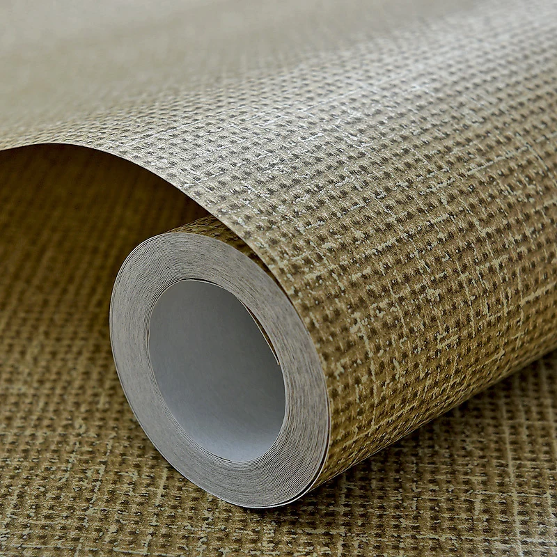 Tapete mit gekreuztem Rattan-Effekt, helle japanische Wanddekoration für Schlafzimmer Clearhalo
