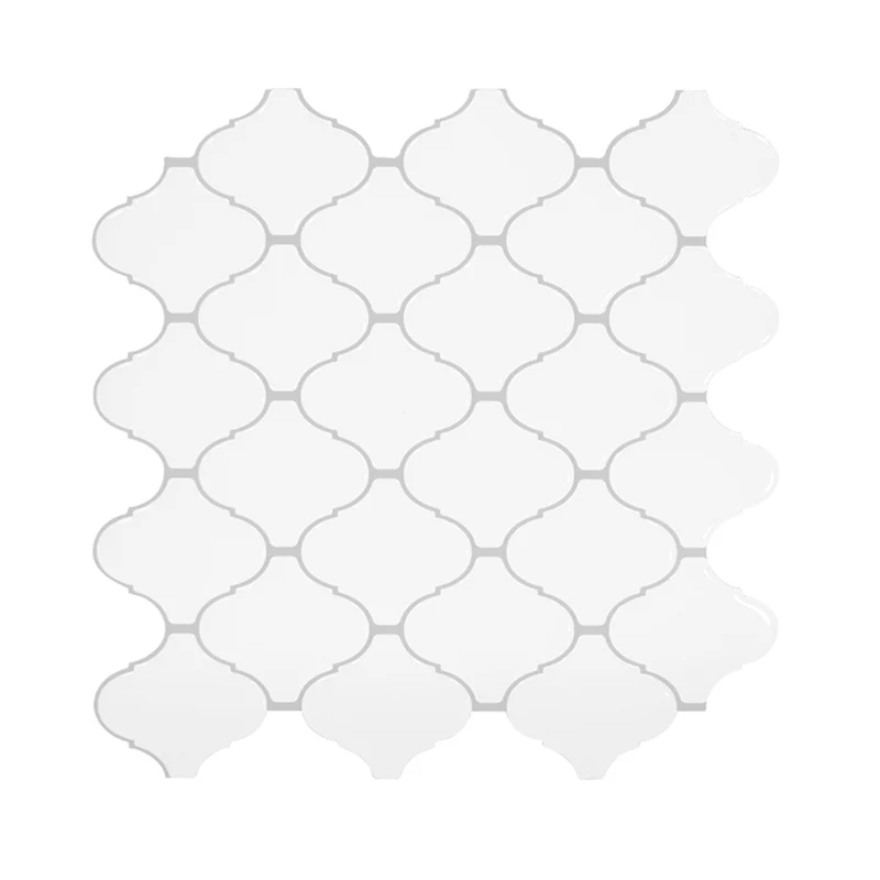 Tapeten mit beigem Quatrefoil-Muster, geometrische, moderne Wandkunst zum Abziehen und Aufkleben für Zuhause Clearhalo