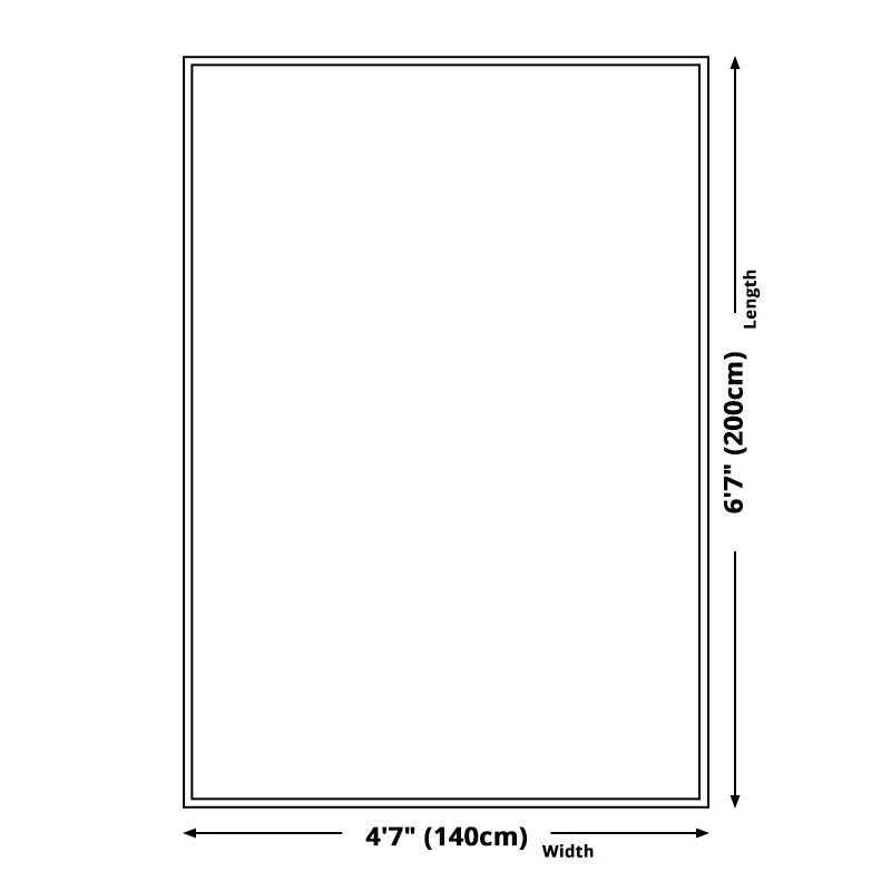Ungewöhnlicher Teppich mit nahtlosen geometrischen Formen, mehrfarbiger, zeitgenössischer Teppich, Polyester, rutschfeste...