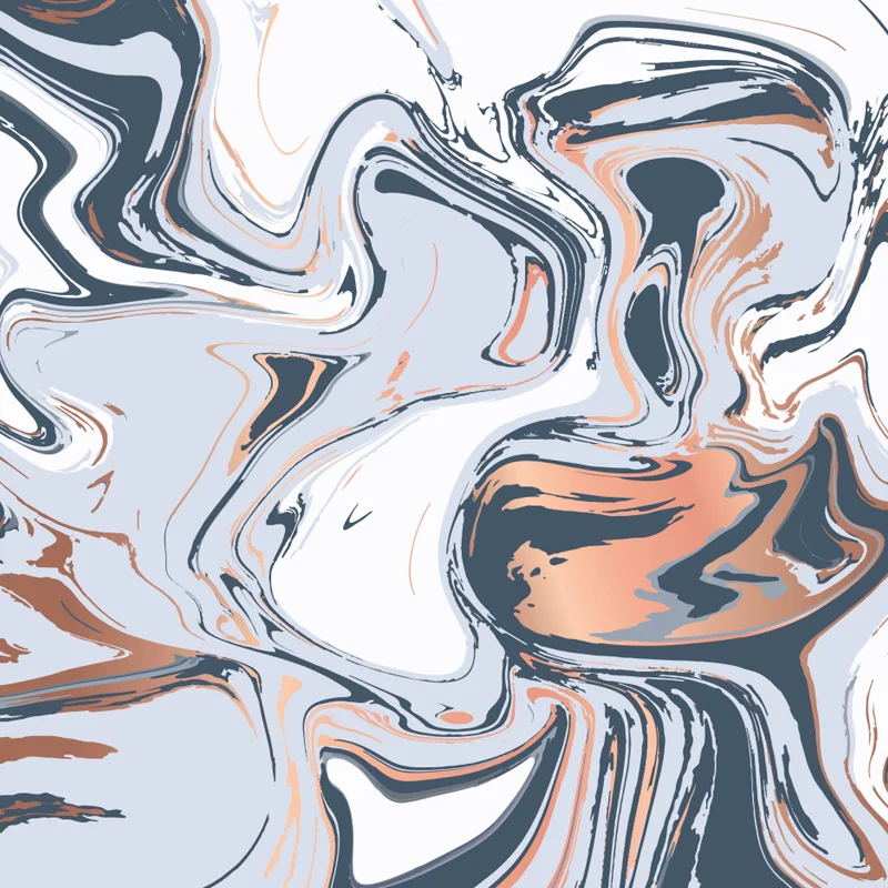 Wandbild mit abstraktem Wasserdruck, moderner Wandkunst aus Vliesstoff hellen Farben Clearhalo