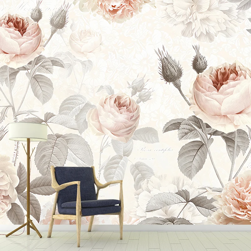 Wasserfestes, modernes Wandbild mit eleganten Rosen personalisierter Größe für Akzentwände Clearhalo