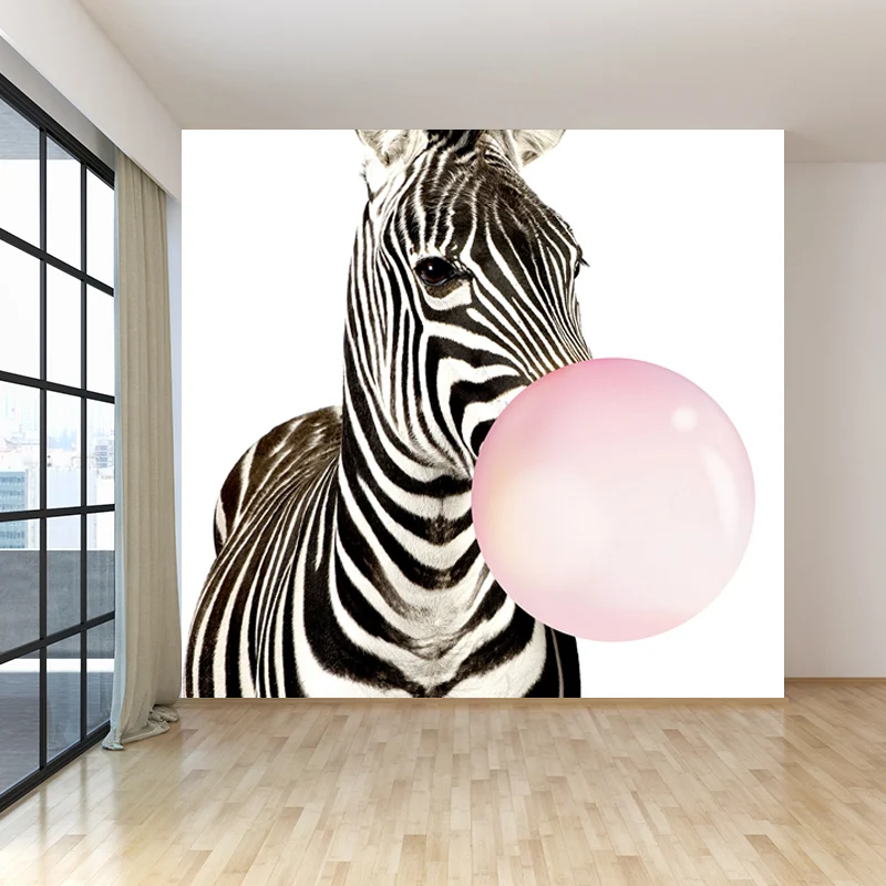 Zeitgenössische Wandtapete für Schlafzimmer voller Größe Pastellfarben Clearhalo