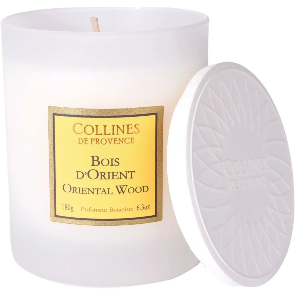 Collines de Provence Les Naturelles Orientalisches Holz Duftkerze