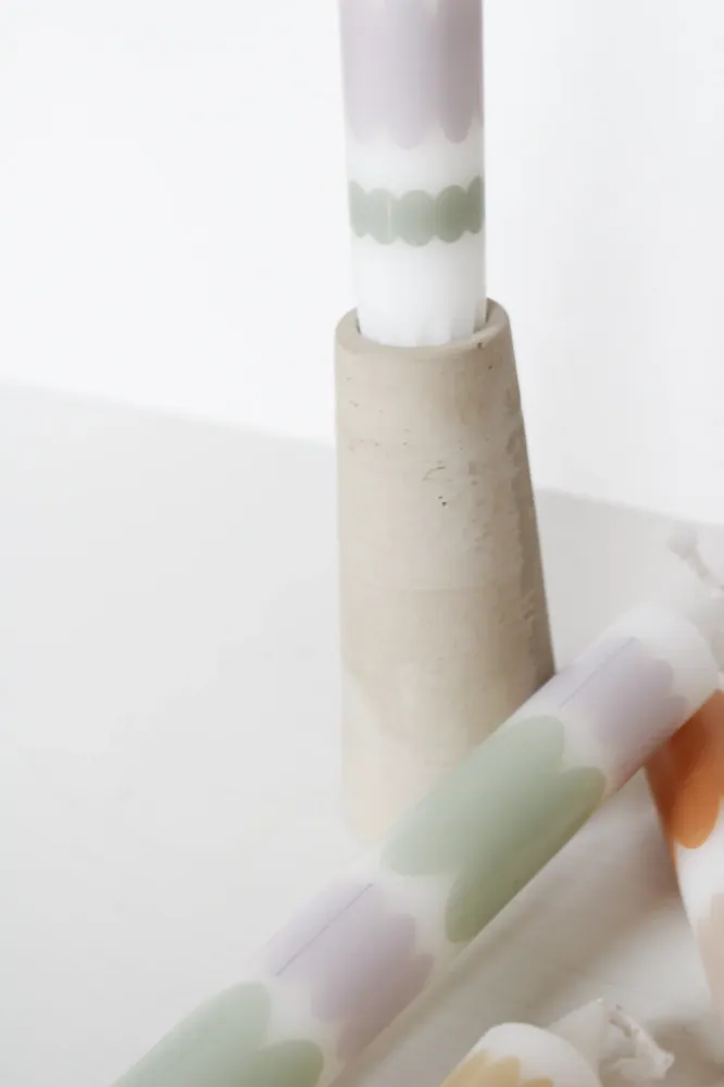 Concrete Candle Holder – Minimalistischer Kerzenständer aus Beton von Rustik Lys