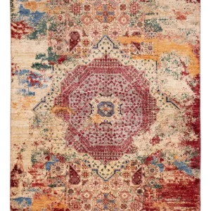 Designer Teppich - 236 x 169 cm - mehrfarbig