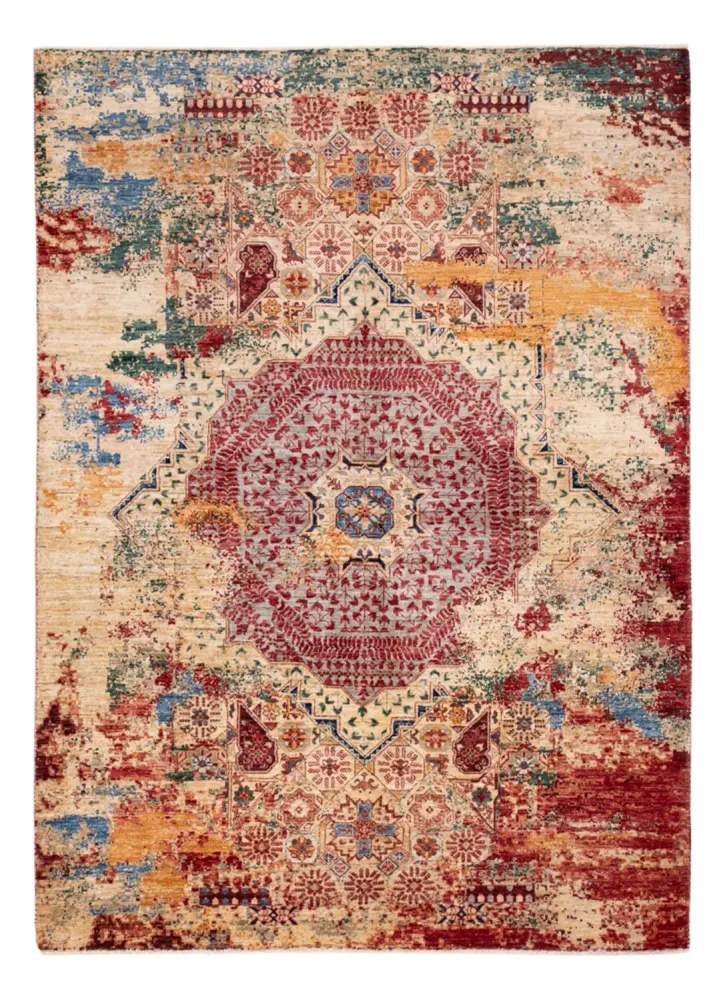 Designer Teppich - 236 x 169 cm - mehrfarbig
