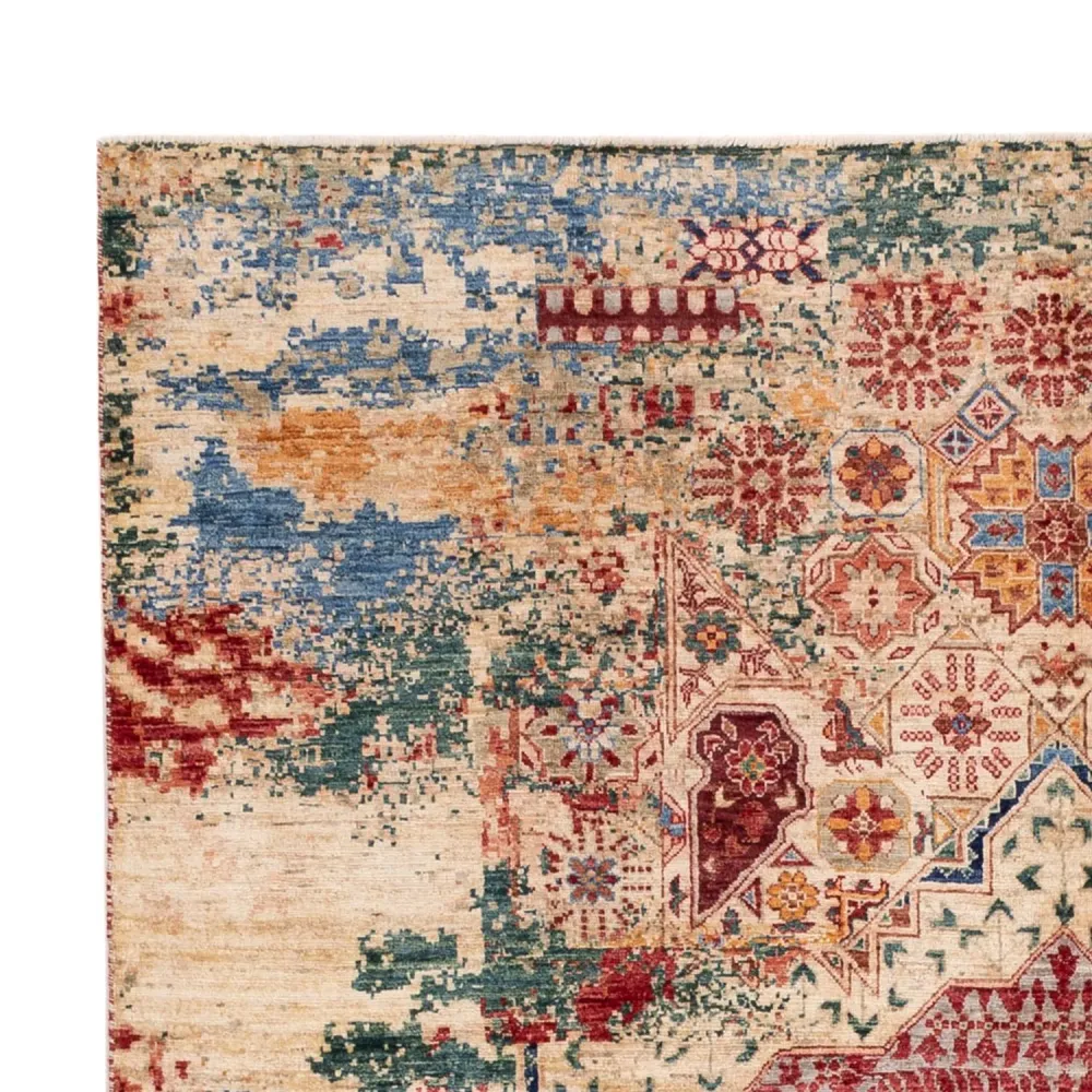 Designer Teppich - 236 x 169 cm - mehrfarbig