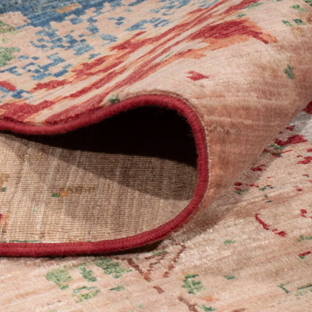 Designer Teppich - 239 x 175 cm - mehrfarbig
