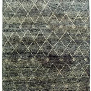 Designer Teppich 240 x 160 cm - grau