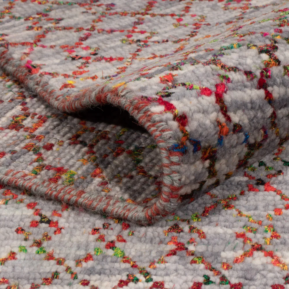 Designer Teppich - 240 x 170 cm - mehrfarbig