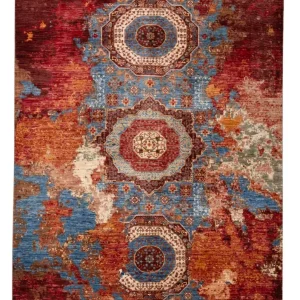 Designer Teppich - 240 x 172 cm - mehrfarbig