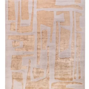 Designer Teppich - 240 x 176 cm - beige