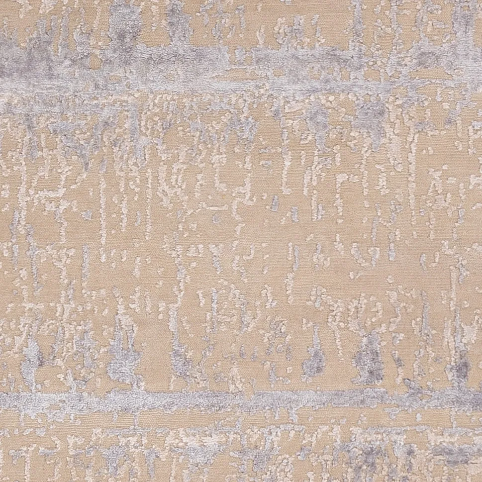 Designer Teppich - 243 x 175 cm - hellbeige