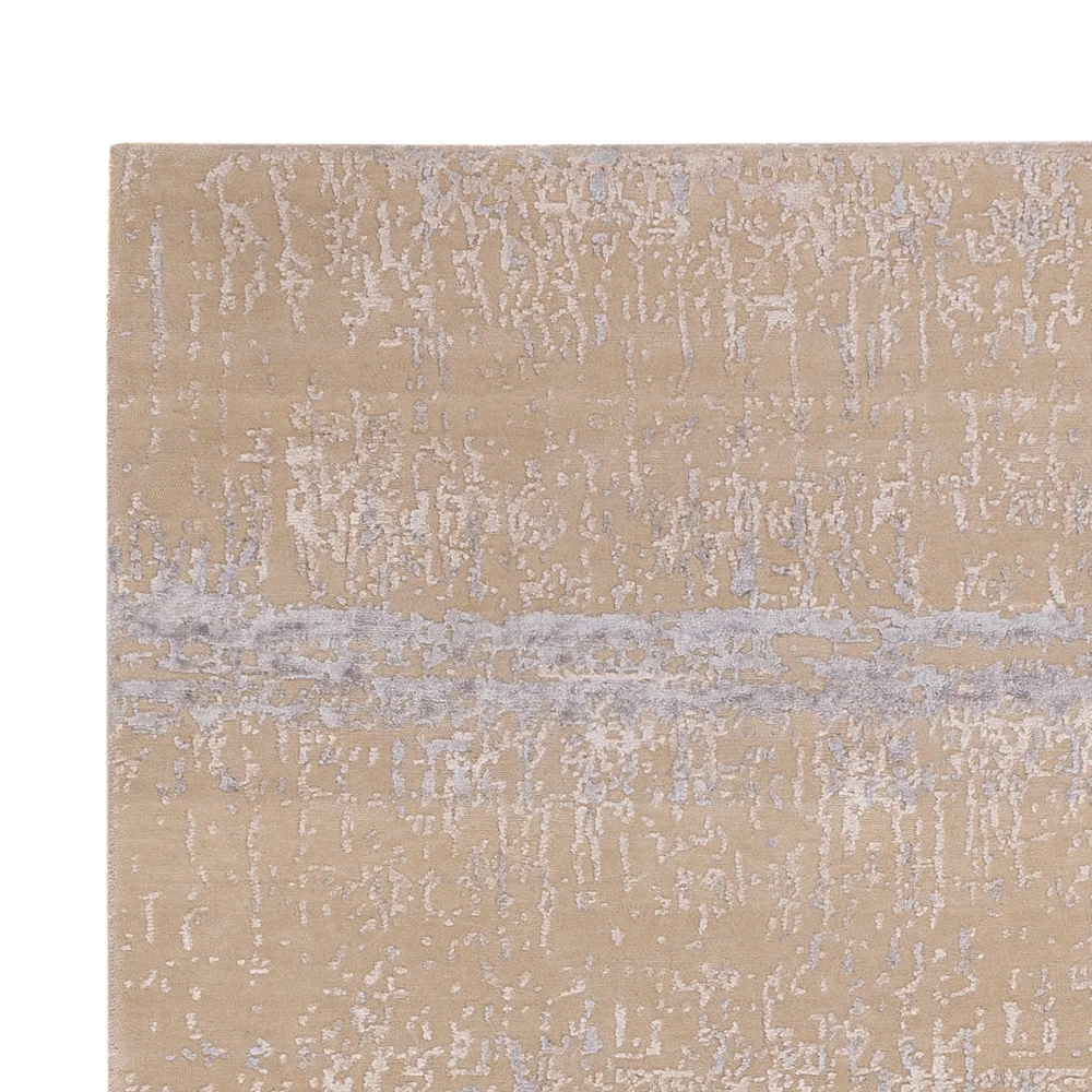 Designer Teppich - 243 x 175 cm - hellbeige