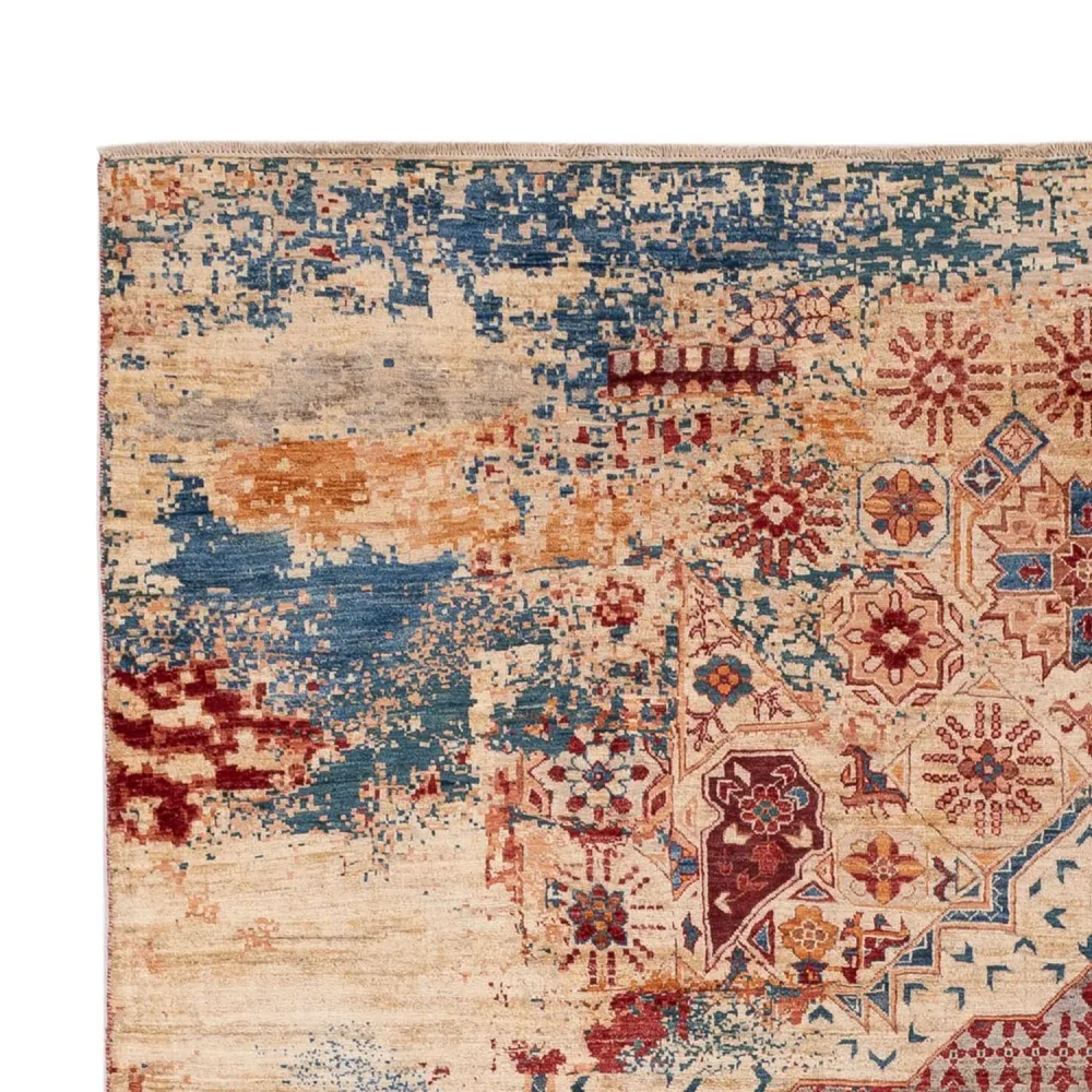 Designer Teppich - 289 x 205 cm - mehrfarbig