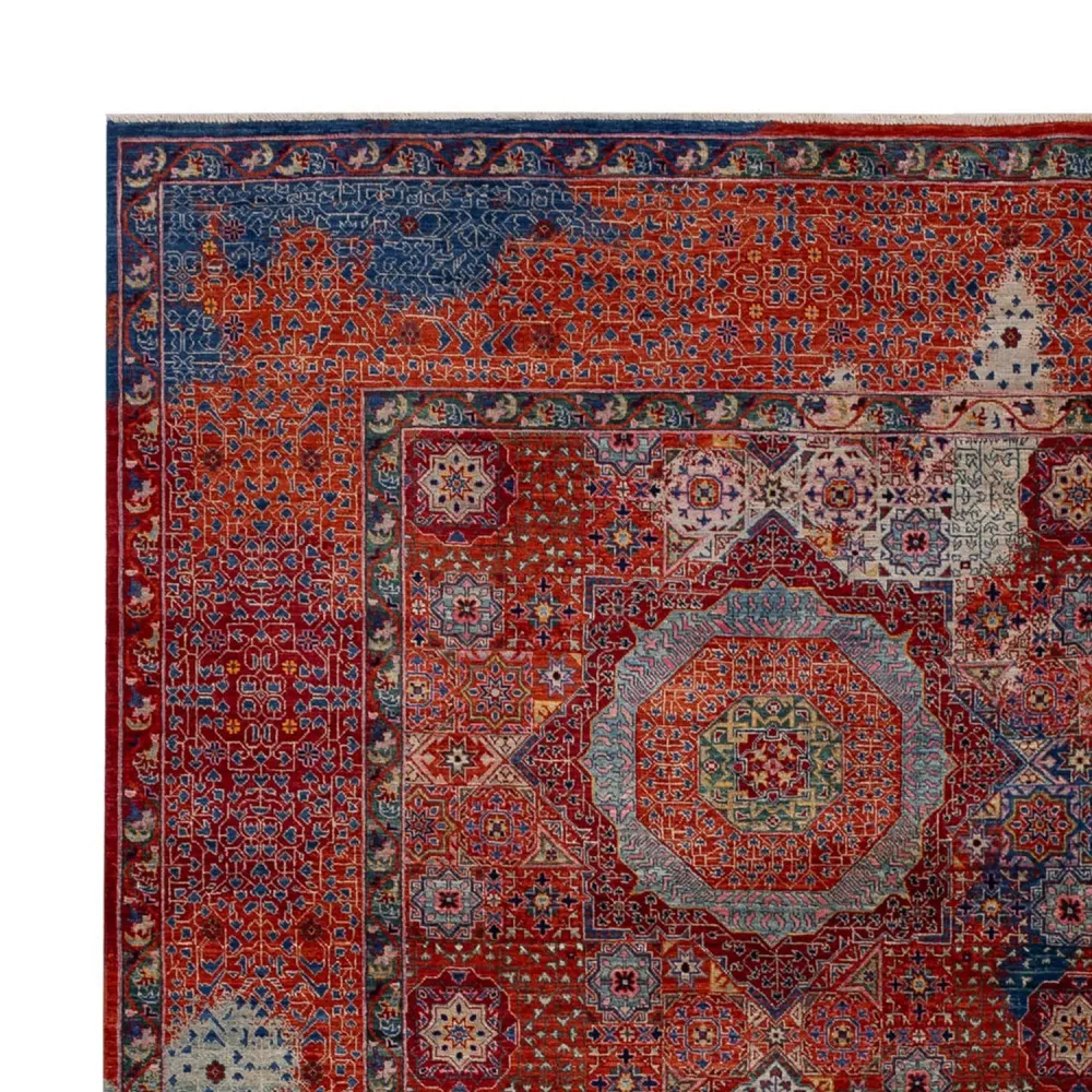 Designer Teppich - 292 x 249 cm - mehrfarbig