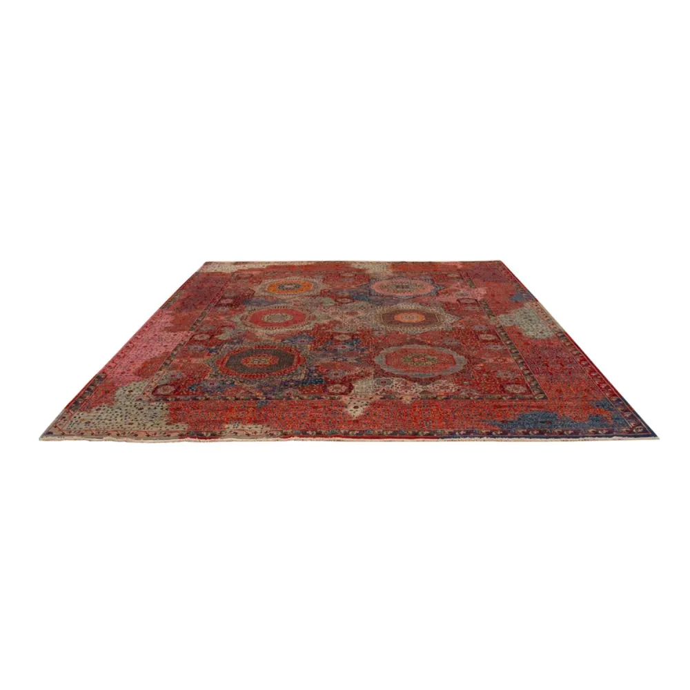 Designer Teppich - 292 x 249 cm - mehrfarbig