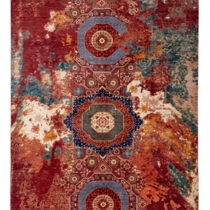Designer Teppich - 297 x 211 cm - mehrfarbig
