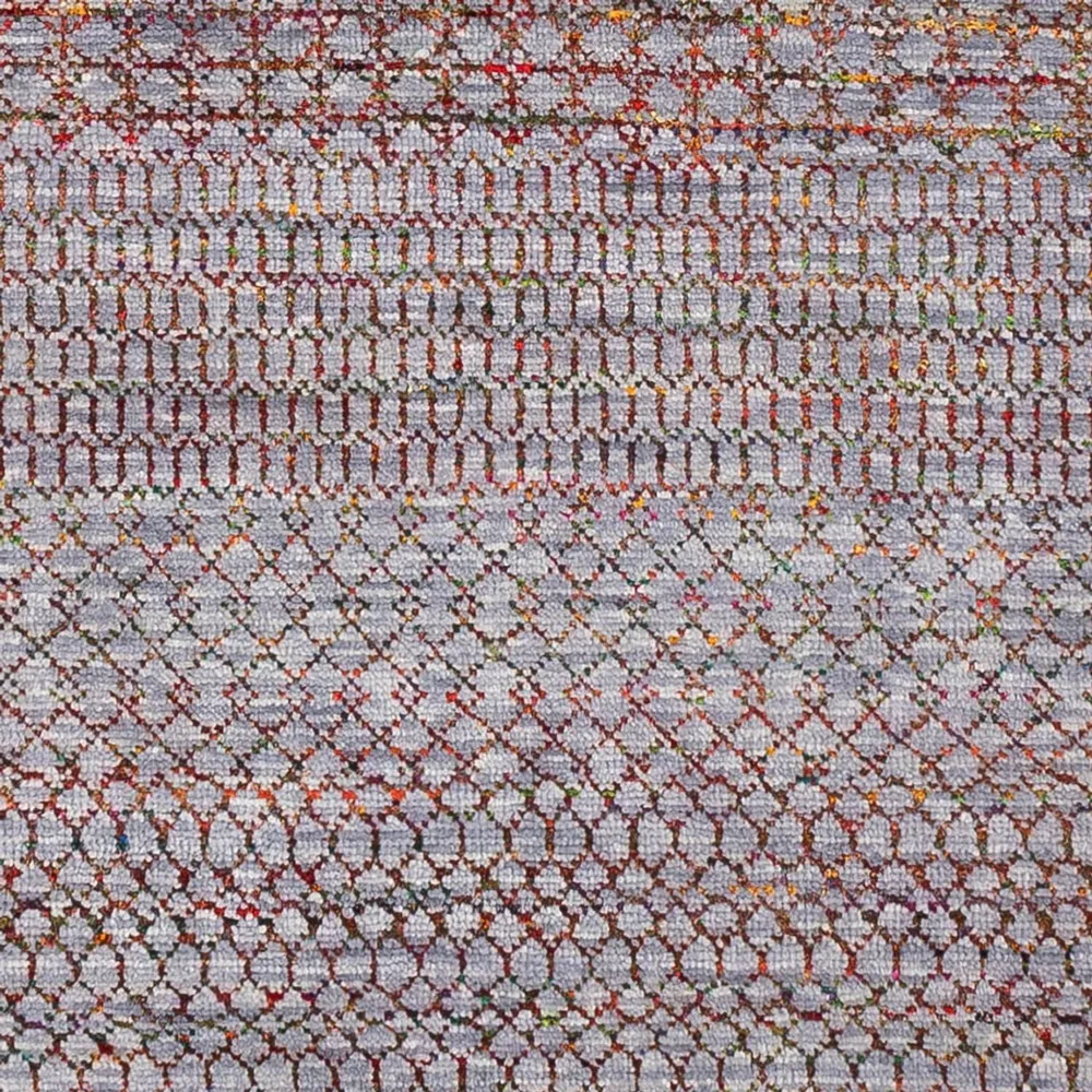 Designer Teppich - 297 x 250 cm - dunkelblau