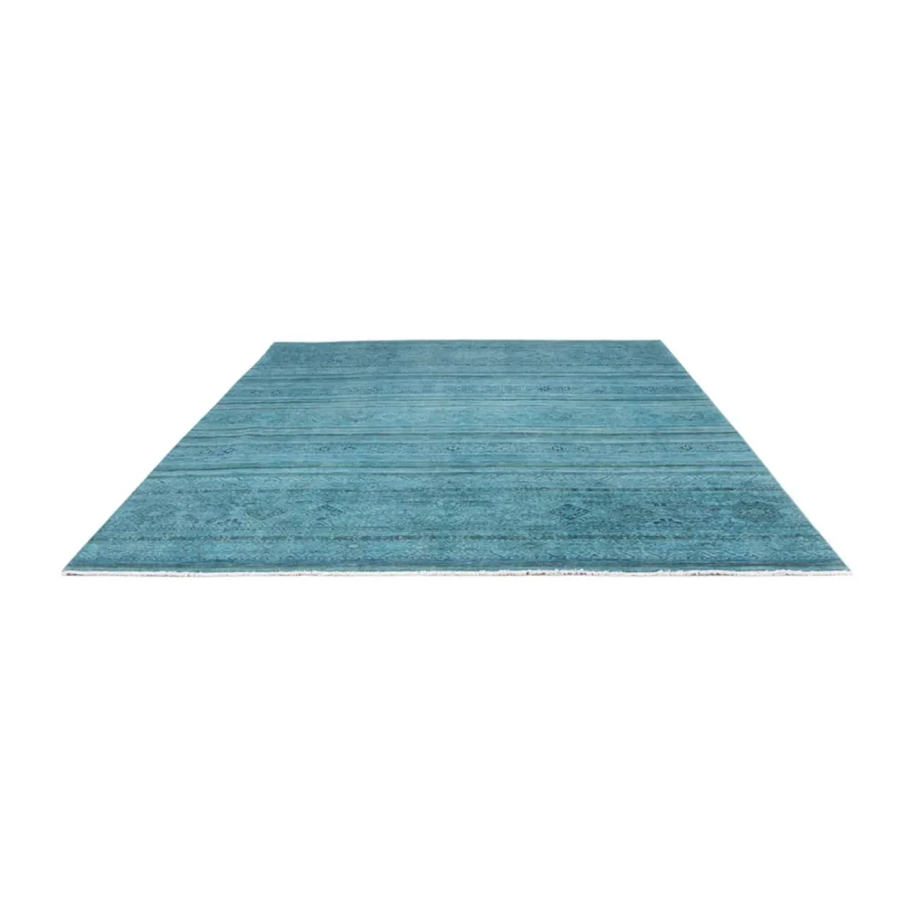 Designer Teppich - 300 x 247 cm - türkis