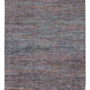 Designer Teppich - 306 x 245 cm - dunkelblau
